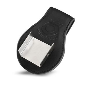 Держатель для мела кожаный открытый черный Sb08-058