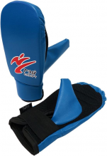 Перчатки снарядные Рэй Спорт Барс рС2К размер S натуральная кожа цвет синий