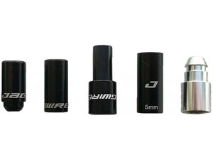 Заглушки в комплекте Jagwire CHA156 (12шт.), чёрные, блистер JAGWIRE ZJG21485