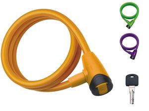 Замок тросовый 12х1000мм с ключом и держ. ТАЙВАНЬСКИЕ ПРОИЗВОДИТЕЛИ NTB17100