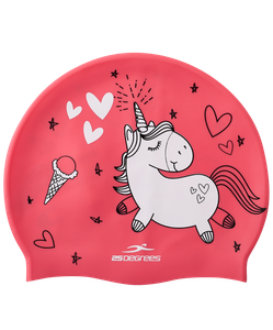 Шапочка для плавания Pony Pink, силикон, детский 25Degrees ЦБ-00001721