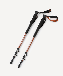 Треккинговые палки Hiking Mount, 65-135 см, 3-секционные, терракотовый