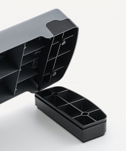 Степ-платформа фиксирующаяся SP-103 67,5х28,5х15 см, 2-х уровневая Starfit УТ-00019258