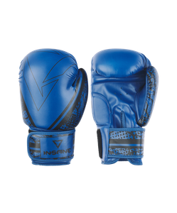 Перчатки боксерские INSANE ODIN, ПУ, синий, 10 oz