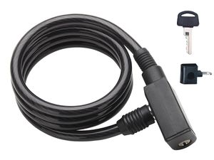 Замок тросовый 6х1500мм с ключом и держателем КИТАЙСКИЕ ПРОИЗВОДИТЕЛИ NTB17096