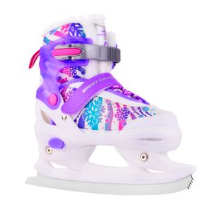 Раздвижные коньки CK-SK1105 violet (светящийся ремешок в подарок) (M (33-36)) Sport Collection CK-SK1105_violet
