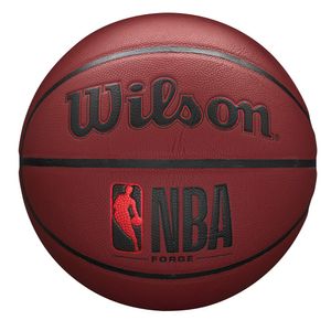 Мяч баск. WILSON NBA Forge Crimson BSKT, WTB8201XB06, р.6, PU, бутиловая камера, бордово-черный 6