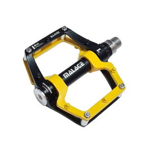 Педали mlg-AX18DC, чёр./жёлт. MALAGE ZTB22241