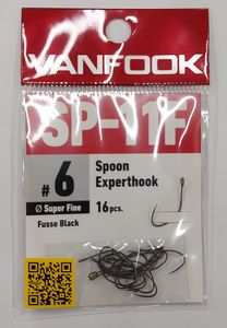 Крючки VANFOOK SP-11F fusso black #6