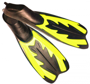 Ласты плавательные Submarine Hyper (DRF-F367) (40-42) желтый