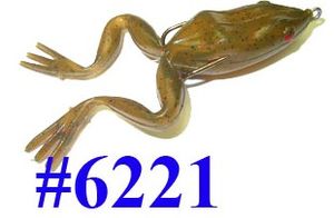 Лягушка SNAG PROOF Cast Frog 1/4 oz #6221 Green pumpkin