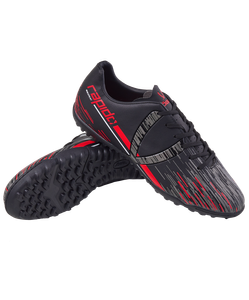 БЕЗ УПАКОВКИ Бутсы многошиповые JÖGEL Rapido TF Black/grey JÖGEL ЦБ-00005392