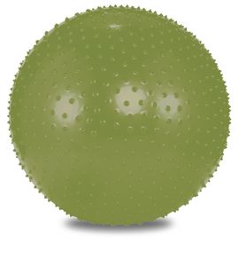 Мяч массажный Lite Weights 1855LW (55 см, без насоса, салатовый)