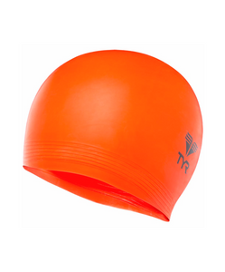 Шапочка для плавания Latex Swim Cap, латекс, LCL/610, красный TYR УТ-00016904