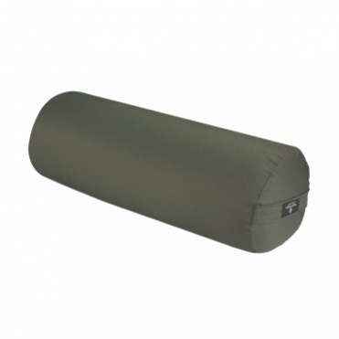 Валик HUGGER MUGGER Round Yoga Bolster оливковый
