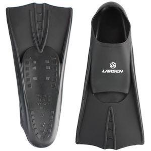 6975 NEW Ласты укороченные силиконовые Larsen 40-42 черный