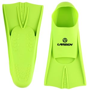 6975 NEW Ласты укороченные силиконовые Larsen 33-34 лайм Larsen 371088
