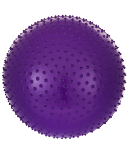 Мяч гимнастический массажный STAR FIT GB-301 65 см фиолетовый (антивзрыв) УТ-00008866