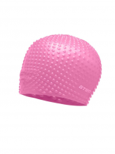 Шапочка для плавания Atemi, силикон (бабл), розовая, BS65 ATEMI 00-00002565