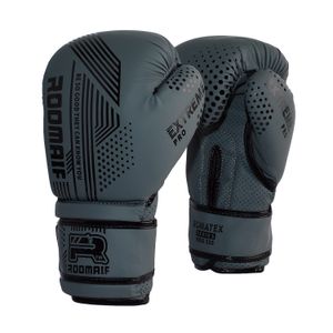 Боксерские перчатки RBG-335 Dх Grey (8 oz) Roomaif RBG-332 Dх Grey