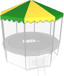 Крыша для батута UNIX Line 8 ft Green/Yellow UNIX Line ROU8GR