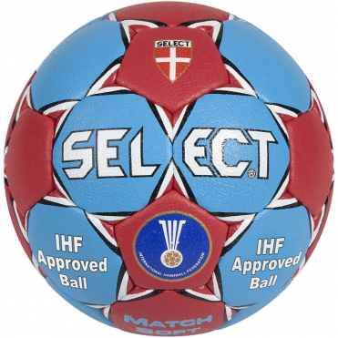 Мяч гандбольный матчевый SELECT Match Soft 844908-232 размер 3