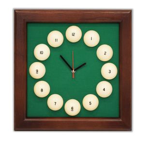 Часы Квадрат пирамида ясень/сукно (№5,Manchester 45 Yellow green ш1,98м)
