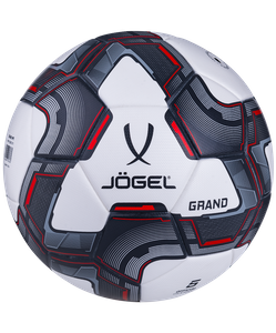 Мяч футбольный Grand №5, белый 5 Jögel УТ-00016943
