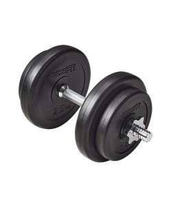 Гантель разборная пластиковая в коробке DB-720, 9,5 кг BASEFIT ЦБ-00001679