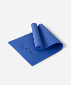 Коврик для йоги и фитнеса FM-101, PVC, 183x61x0,8 см, темно-синий Starfit ЦБ-00001561