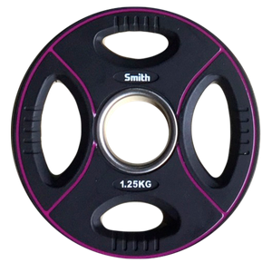 Диск для штанги Smith PUWP12-1,25 полиуретановый, 1,25кг SMITH PUWP12-1,25