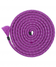 Скакалка для художественной гимнастики Chanté Cinderella Lurex Purple 3м УТ-00020278