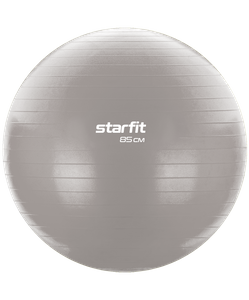 Фитбол STARFIT Core GB-104 антивзрыв, 1500 гр, тепло-серый пастельный, 85 см Starfit УТ-00018971