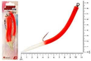Оснастка HIGASHI Gummi Makk rig SB3 #01 Red #8-0