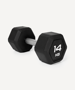 Гантель гексагональная DB-301PRO 14 кг, обрезиненная, черный Starfit ЦБ-00003804