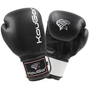 Перчатки боксерские KouGar KO400-4, 4oz, черный Перчатки боксерские KouGar KO400-4, 4oz, черный KOUGAR