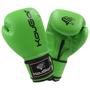 Перчатки боксерские KouGar KO500-6, 6oz, зеленый Перчатки боксерские KouGar KO500-6, 6oz, зеленый KOUGAR