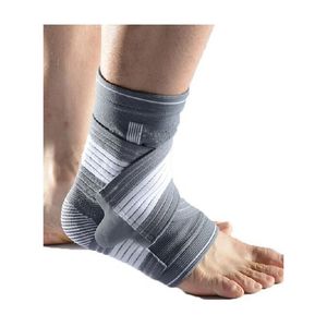 Суппорт голеностопа ANKLE SUPPORT 1.0, б/р, серый