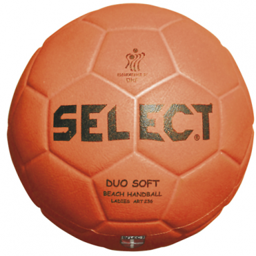 Мяч для пляжного гандбола матчевый SELECT Duo Soft Beach 842008-135