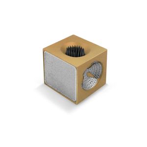 Инструмент для обработки наклейки кубик 5 в 1 золотой SBFXMSQ-4