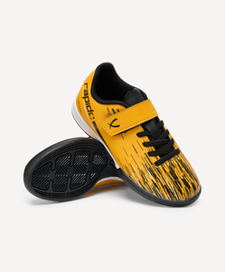 БЕЗ УПАКОВКИ Бутсы зальные JÖGEL Rapido IN Yellow/black, детский JÖGEL ЦБ-00007739