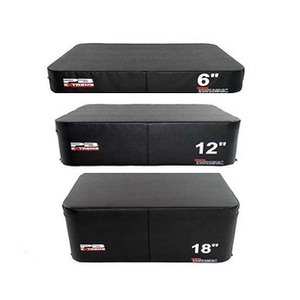 Набор плиобоксов PERFORM BETTER PB Extreme Foam Plyobox Set 3 15 см, 31 см, 46 см, красный