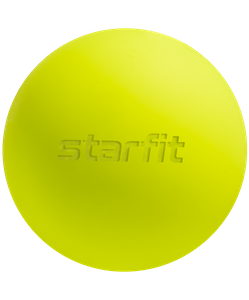 Мяч для МФР Pro RB-105, 6 см, силикагель, ярко-зеленый Starfit УТ-00020246