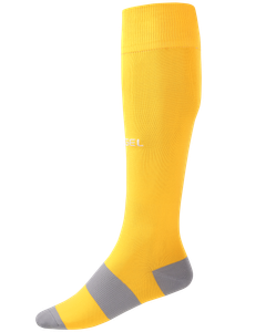 Гетры футбольные CAMP BASIC SOCKS, желтый/серый/белый Jögel УТ-00021437