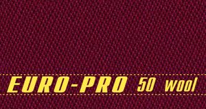 Сукно Euro Pro 50 ш1.98м Burgundy Er50b