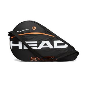 Сумка-чехол HEAD Paddle CCT Full Size Coverbag, 288075, 50*30*3,5см, полиэстер, черно-оранжевый 50х30х3,5 см