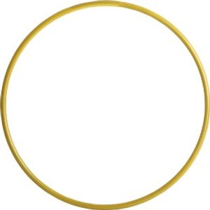 Обруч стальной 900 мм. 850 гр. окраш. желтый no name 361047