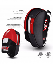 Лапы RDX FPR-T1R REX CURVE T1 пара RED/BLACK УТ-00018053