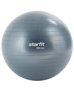 БЕЗ УПАКОВКИ Фитбол GB-111 антивзрыв, 1500 гр, сизый, 85 см Starfit ЦБ-00002754