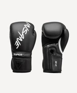 Перчатки боксерские INSANE IMPACT, черный, 12 oz